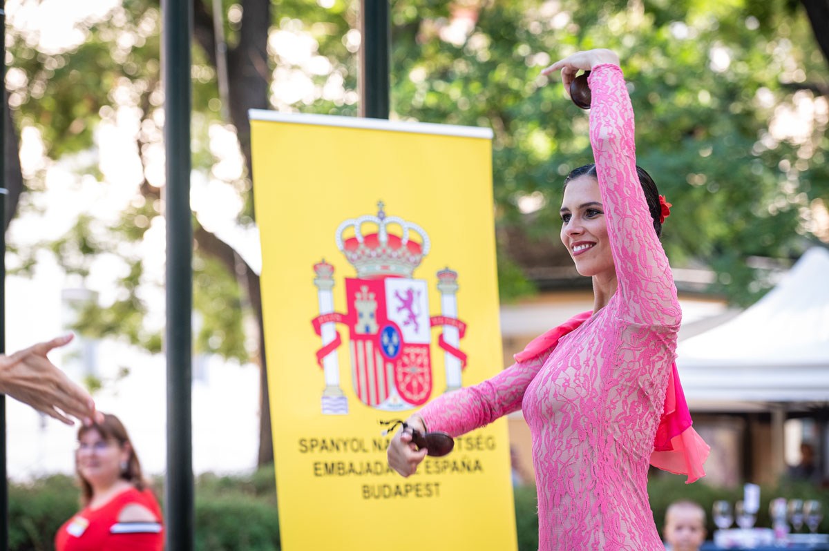 Szabadtéri Flamenco előadás